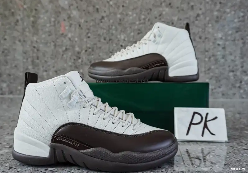 Jordan x GOD SoleFly and READY black 12 White SHIP Air Jordan MATERIALS TO PK RETAIL 0606